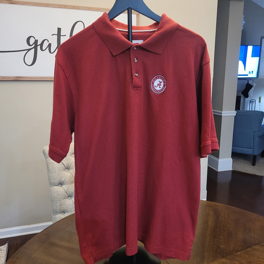 Alabama Crimson Tide XL Men Polo by Pressbox